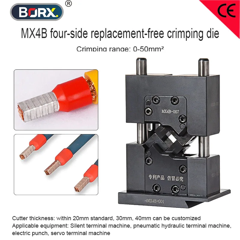 

High voltage wire harness connector Stamping Die Terminal Crimping Applicator die set mold Hexagonal Crimp mold