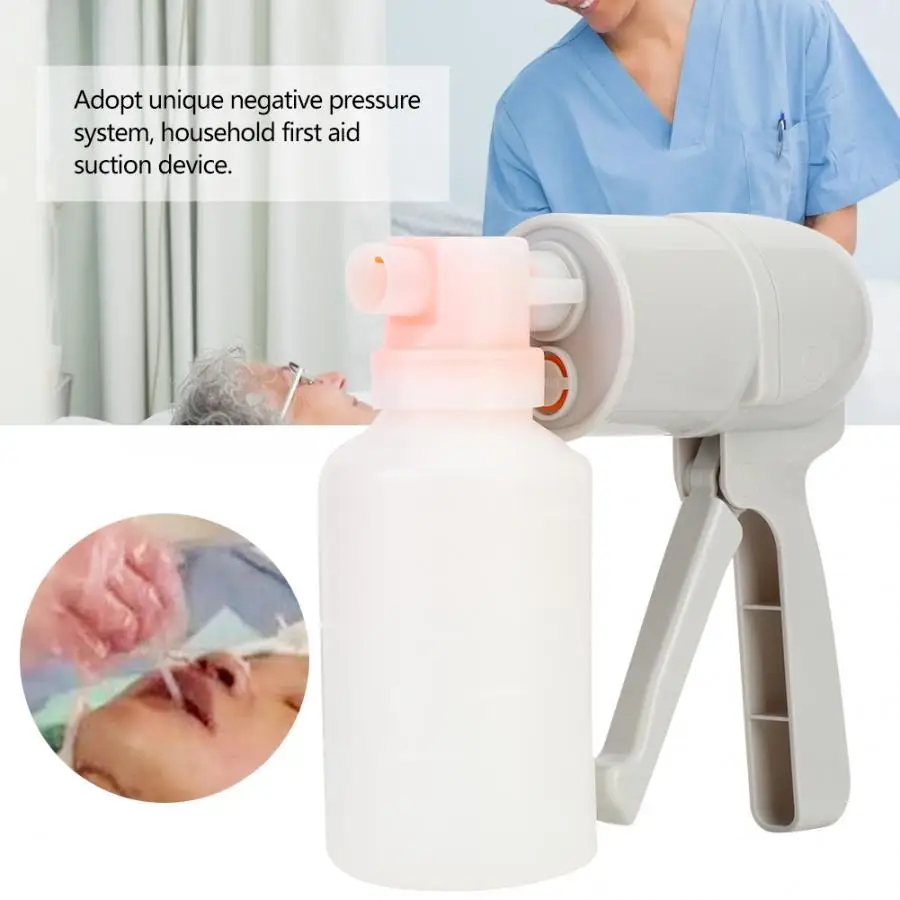 Задняя поддержка ручной Phlegm всасывающее Насосное устройство респираторное