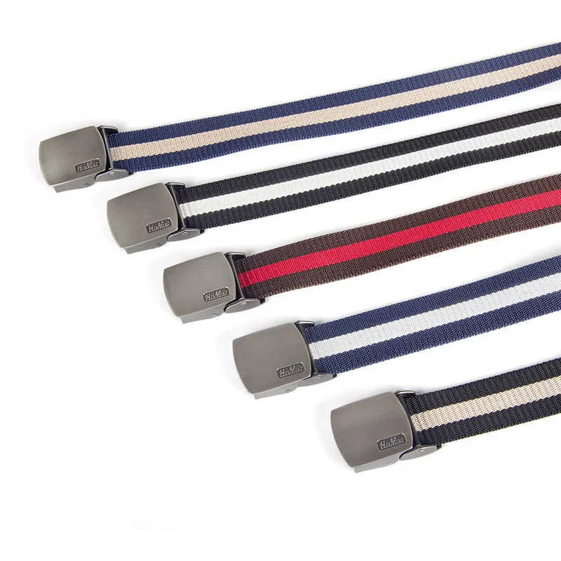 

Single Sell Canvas Belt Men's Thick Woven Belt Strip 120cm