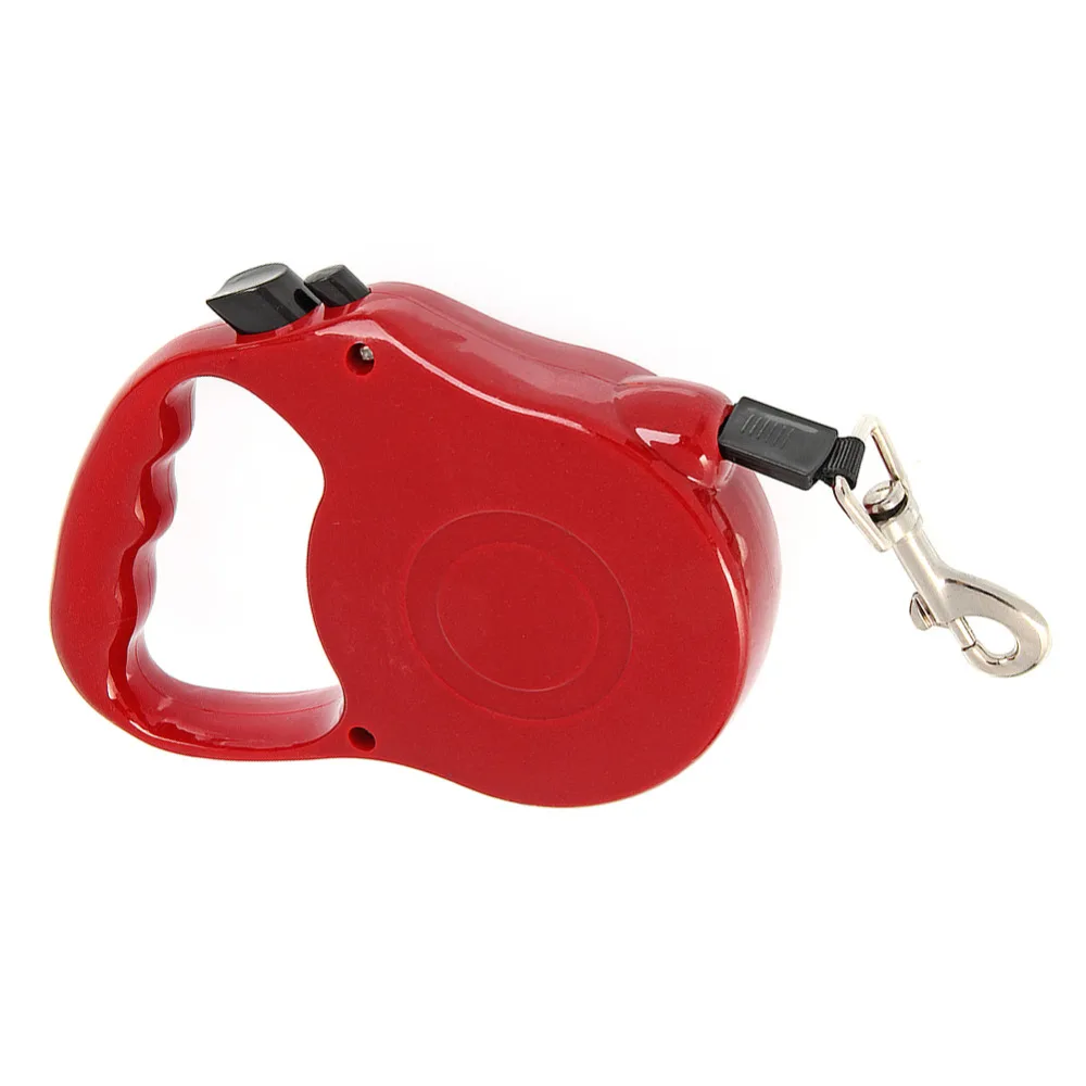 Выдвижной Поводок для дрессировки собак нейлоновая веревка прогулок с одной