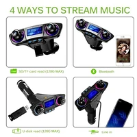 1pcs universal 87 5 108 0mhz wireless in car bluetooth fm transmitter mp3 radio adapter car kit usb charger accessories 2021 new