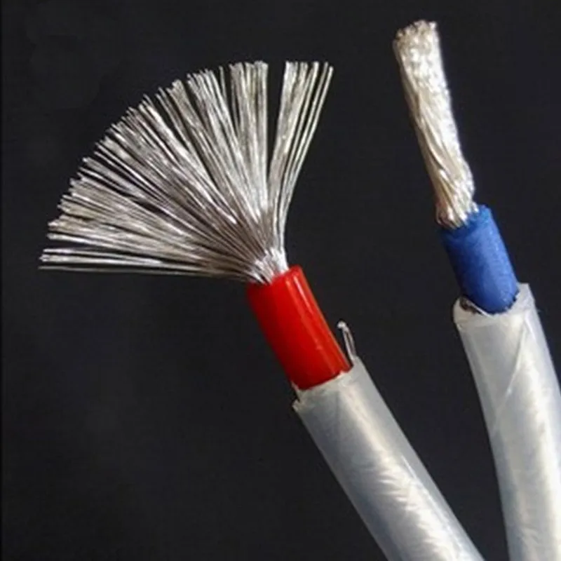 Liton серебряный плетеный громкоговоритель кабель Hifi оптовая продажа - купить по