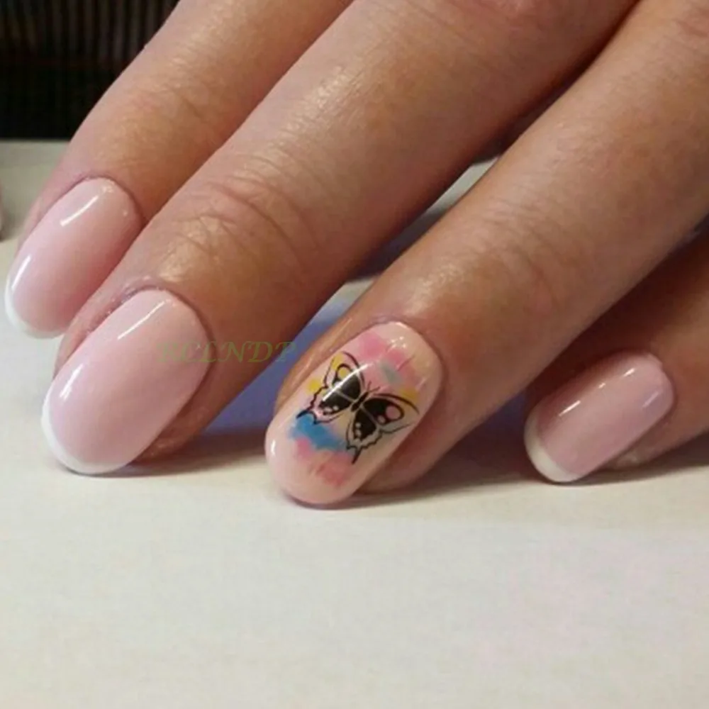 Водные Наклейки для слайдер украшения ногтей акварельные Ловец снов сова