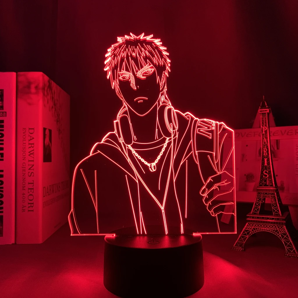 

Anime Kuroko Basketball Taiga Kagami Led Light for Bedroom Decor Nightlight Birthday Gift Night Light Manga Room Table Lamp