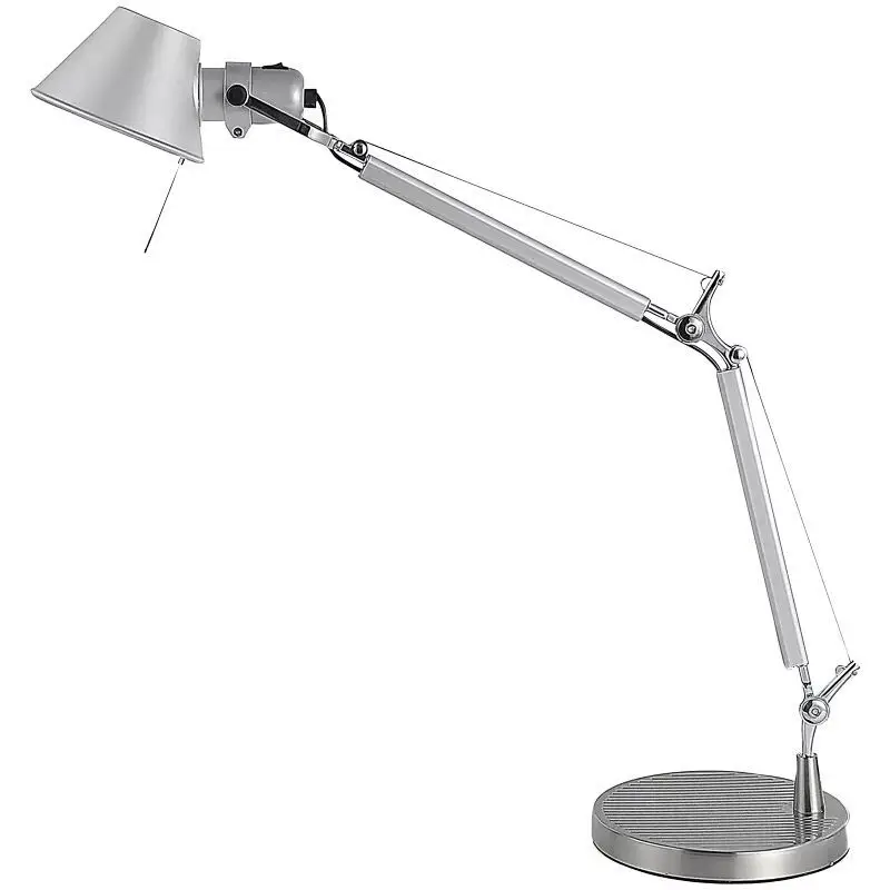 저렴한 긴 스윙 암 책상 램프 Led 테이블 램프 사무실 Led 독서 빛 홈 램프 데스크 Led 책상 램프 클립