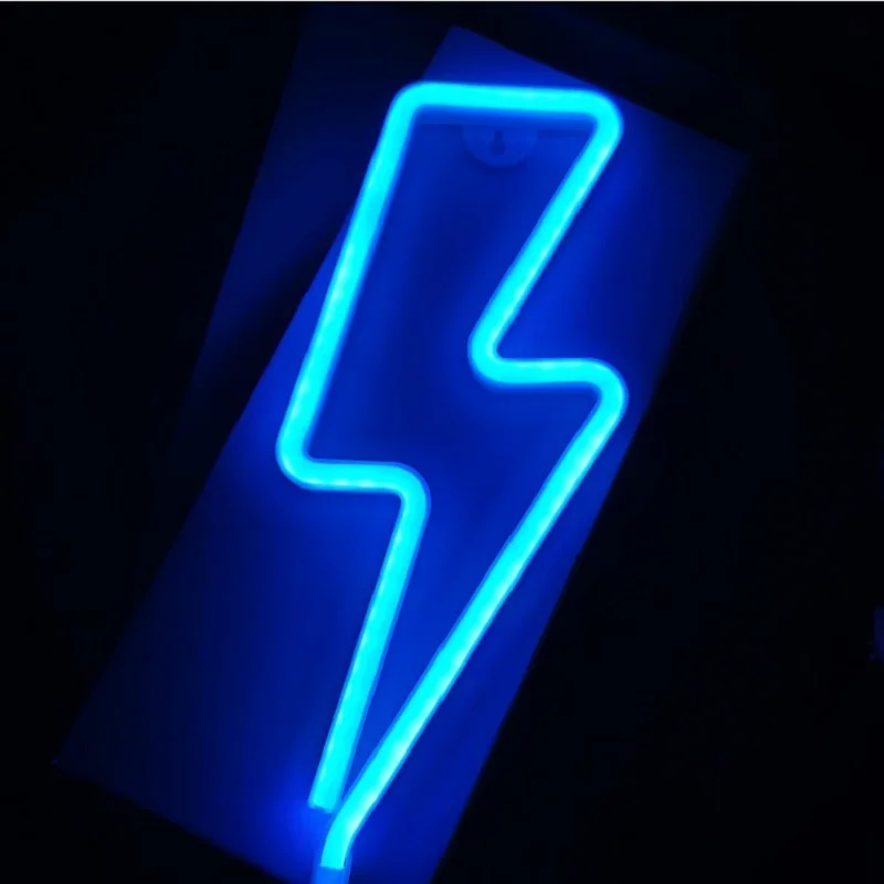 Настенный светильник Светильник ning Led неоновая вывеска USB неоновые буквы s для