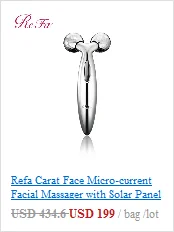 Refa S CARAT микротоковый массажер для лица, подтягивающий кожу, Платиновое покрытие, массажная палочка для глаз и губ