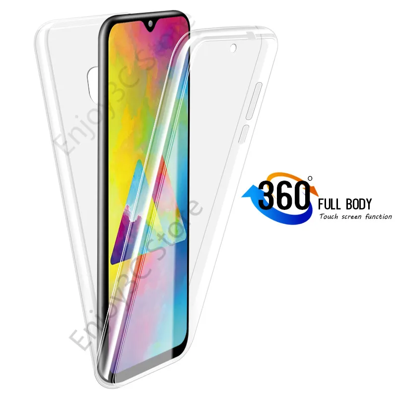 360 Полное покрытие чехол для samsung Galaxy A50 A40 A30 чехол s ударопрочный корпус для A10 M10 S9 S10E J6 J4 Plus A750 высокое качество Coque