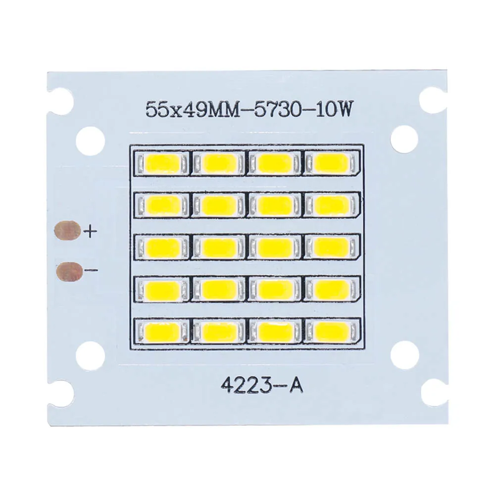 Светодиодный холодный белый Чип 10Вт 20 Вт 30 SMD5730 50 100 150 200 светодиодный COB - Фото №1