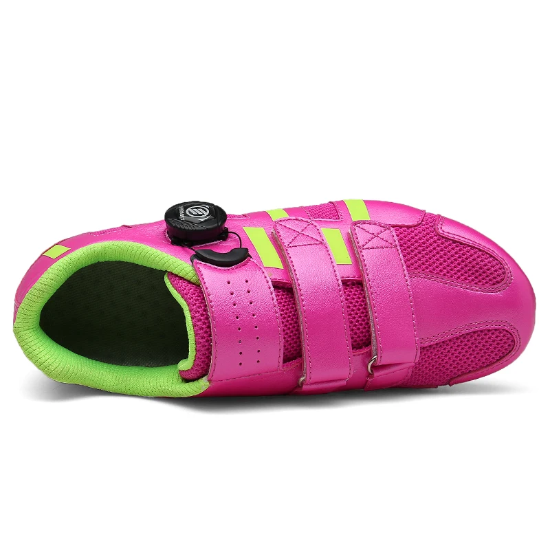 

2020 Womens Cycling Shoes Road Bike Shoes Racing Cycling Shoe Anti-Skid Road Touring Shoes with Reflective Stripes for Mountain
