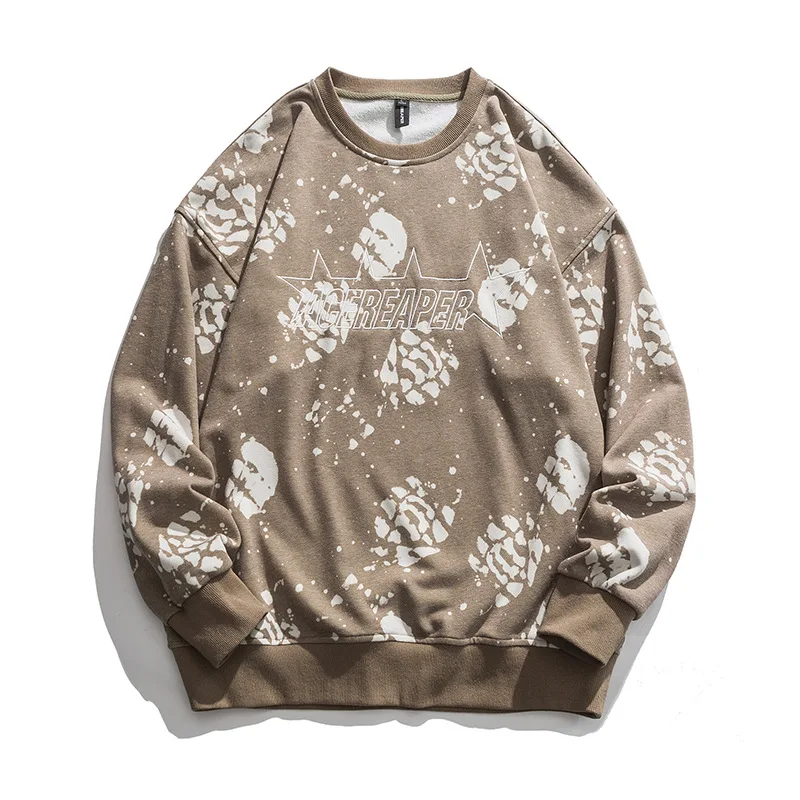 

Man Autumn Hoodies Letter Embroidered Sweatshirts plus size 5XL