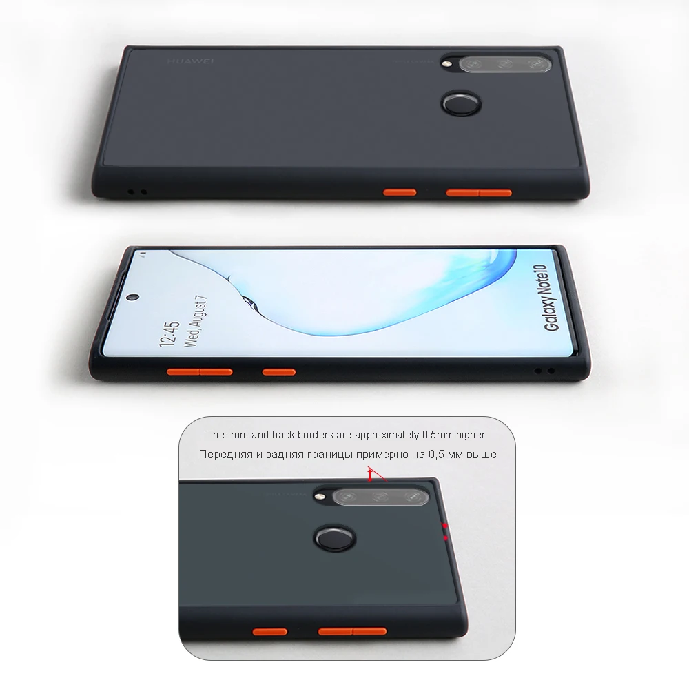 Super Safe Anti Knock Phone Case for Huawei Y5p/Y6p/Y7p/Y8p (2020), Y9s/Y8s/Y5 (2018), Y6/Y7 Pro/Y9 Prime (2019) - Back Cover image 4