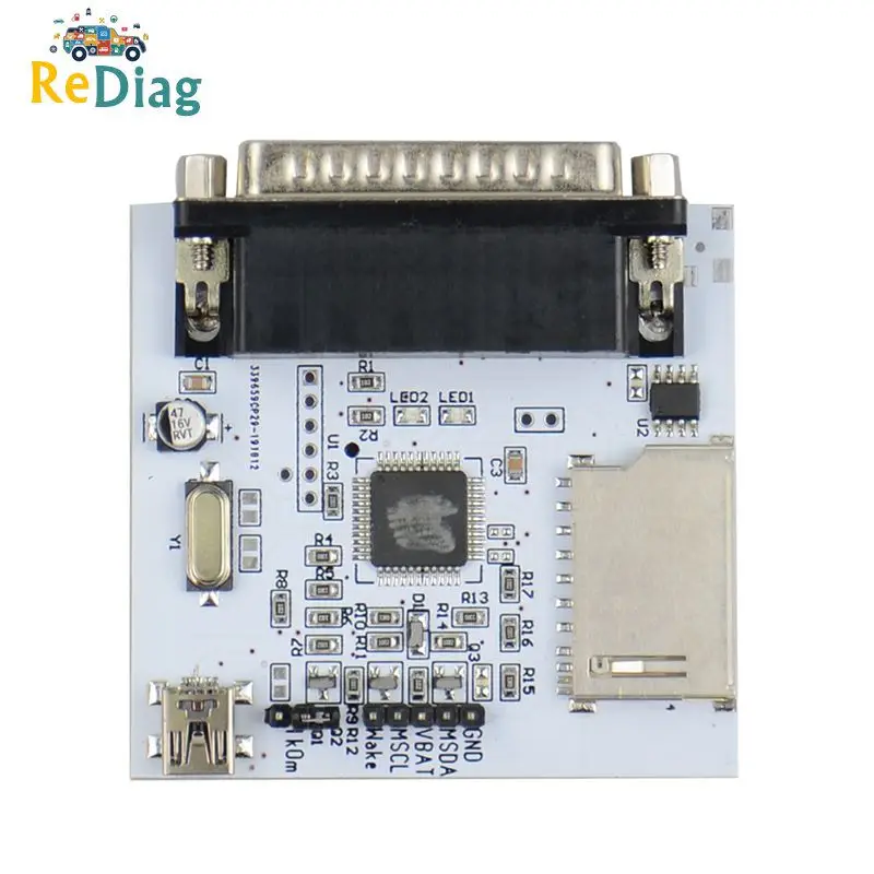 Высококачественный RFID и MB IR CAN шина K Line адаптер для IPROG + V84 RNS 315 Замена