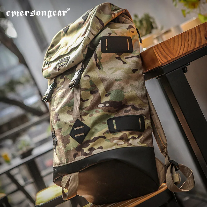 Emersongear Tactical Bag Camoflage Backpack UTG Messenger 30L High Capacity Survival Hiking Camping Travel MIlitary | Спорт и