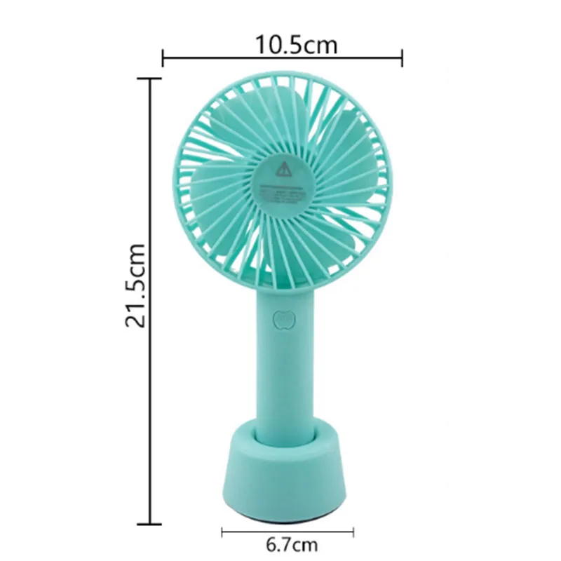 

Summer Cooler Mini Handheld Fan USB Charging Personal Desk Fans Rechargeable Portable Office Outdoor Travel Energy Source