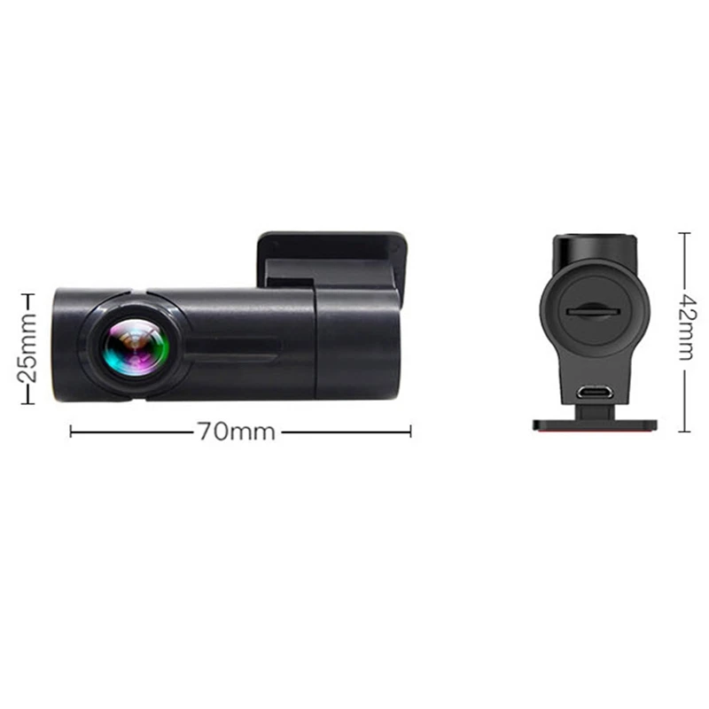 Dash Cam WI-FI FULL HD 1080P Мини-автомобиль Камера DVR Беспроводной и функцией ночной съемки
