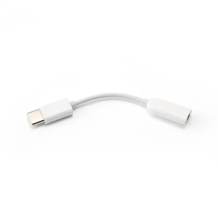 Оригинальный адаптер для наушников Xiao mi type-C до 3 5 мм черная акула 8 6 SE A2 X 2S USB-C