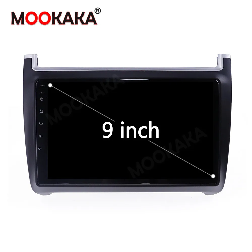 Автомобильный мультимедийный радиоплеер на Android 10 0 4G GPS для Volkswagen polo sedan 2008 -2015