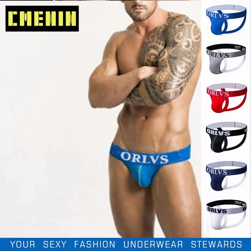 Сексуальное нижнее белье для геев Мужские дышащие стринги мужские и Трусы