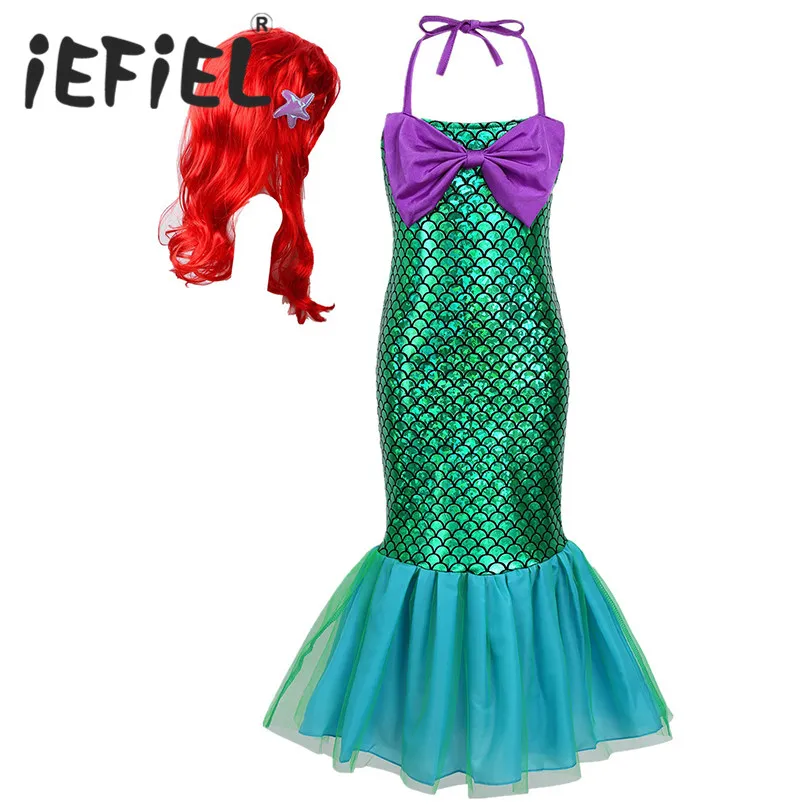 Детские костюмы для косплея маленьких девочек нарядные вечерние платье с