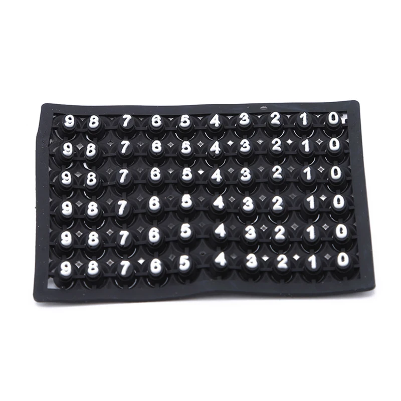 Горячий автомобильный брелок анти потерянный номер телефона для карты