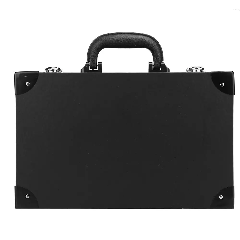 Multi-function Large-capacity Tattoo Box Professional Eye And Lip Nail Tool Portable Large Cosmetic Bag Storage black | Красота и