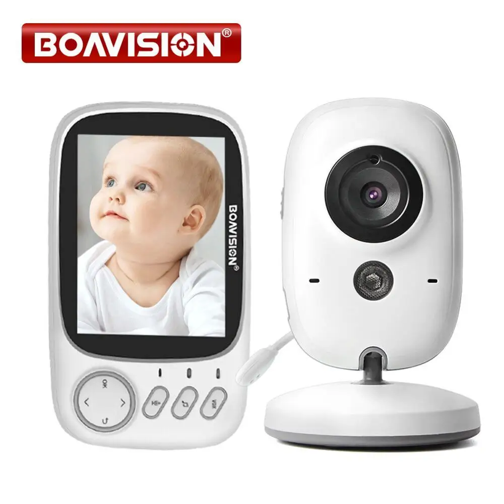 BOAVISION 3 2 дюймов ЖК дисплей видео Видеоняни и радионяни 4G Беспроводной аудиоданных