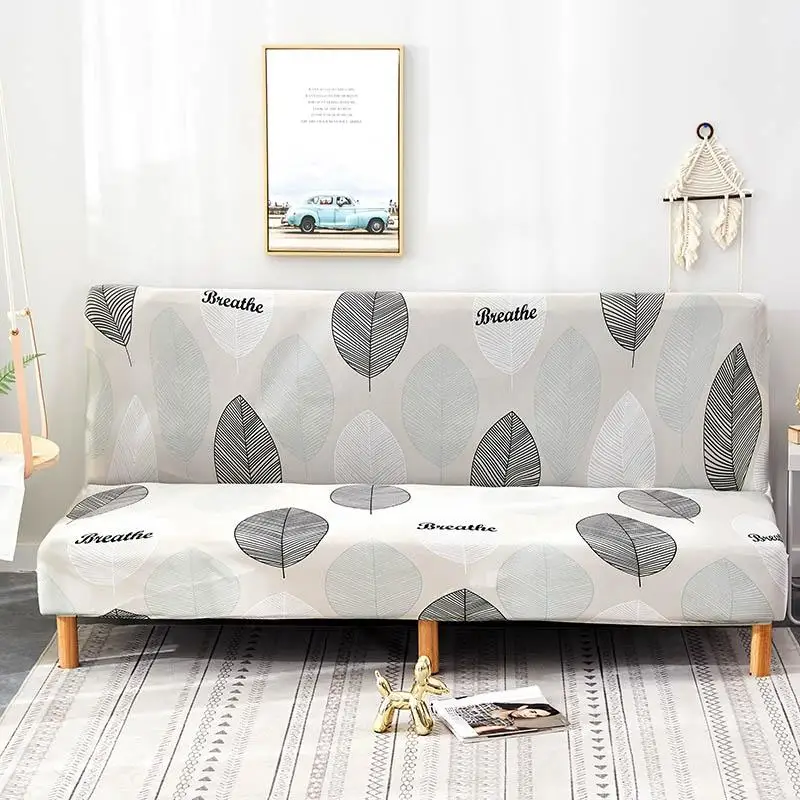 

42 All-Inclusive Sofa Bed Cover Couch Cover Without Armrest Folding Stretch Slipcover Slip-resistant Sofa Protector Cover