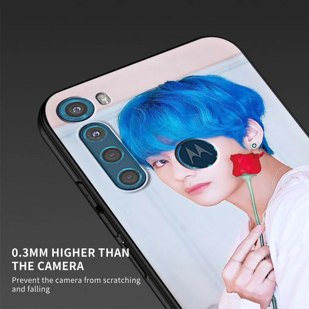 case for motorola moto g9 play g8 power lite one fusion plus hyper g30 soft g stylus phone coque fundas bulletproof korea kpop free global shipping