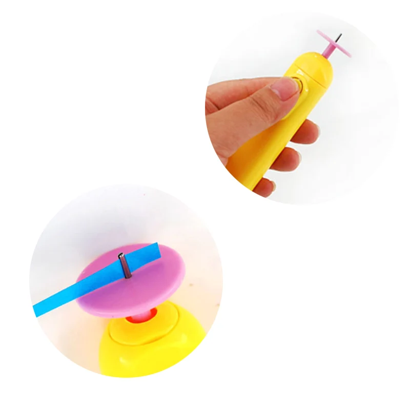 Электрическая ручка для квиллинга инструмент бумаги в оригами рулон рулона