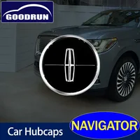 Car Hubcaps For Lincoln NAVIGATOR Wheel Center Cover Wheel Rim Hub Cap Dust-proof Cover Auto Accessories Universal Automobile