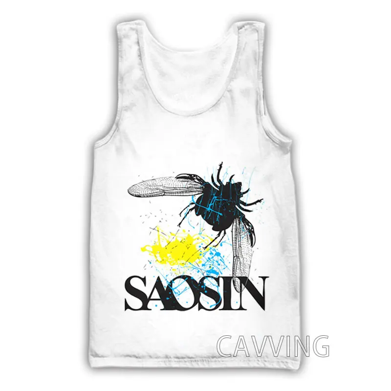 Майка CAVVING мужская с 3D принтом, жилет с ремешком из осени, летняя майка в стиле Харадзюку, уличная одежда