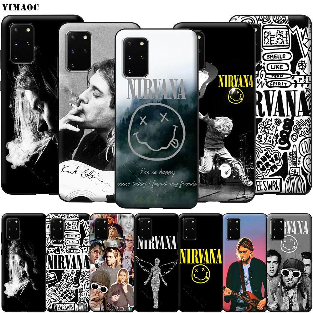 Чехол Nirvana для Samsung Galaxy A7 A8 A9 A10 A20 A30 A40 A50 A70 S10 Plus S20 Ultra Note 10 Lite A51 A71 A81 A91|Бамперы| |