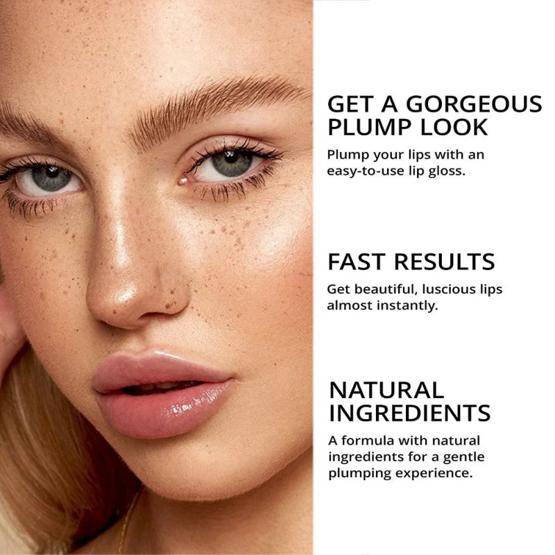 

2pcs Instant Volumising Lips Plumper Repairing Reduce Lip Fine Lines Mask Long Lasting Moisturizer Lip Care Oil Sexy Plump Serum