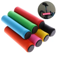 1pair mountain cycling bike bicycle mtb handlebar cover grips smooth soft rubber anti slip shockproof handle cover bike parts