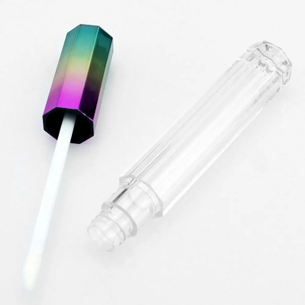

10 Pcs/Lot 3ml Empty Lip Gloss Tubes DIY Clear Lip Glaze Bottles Cosmetic Packing Container Refillable Bottles Makeup Tool