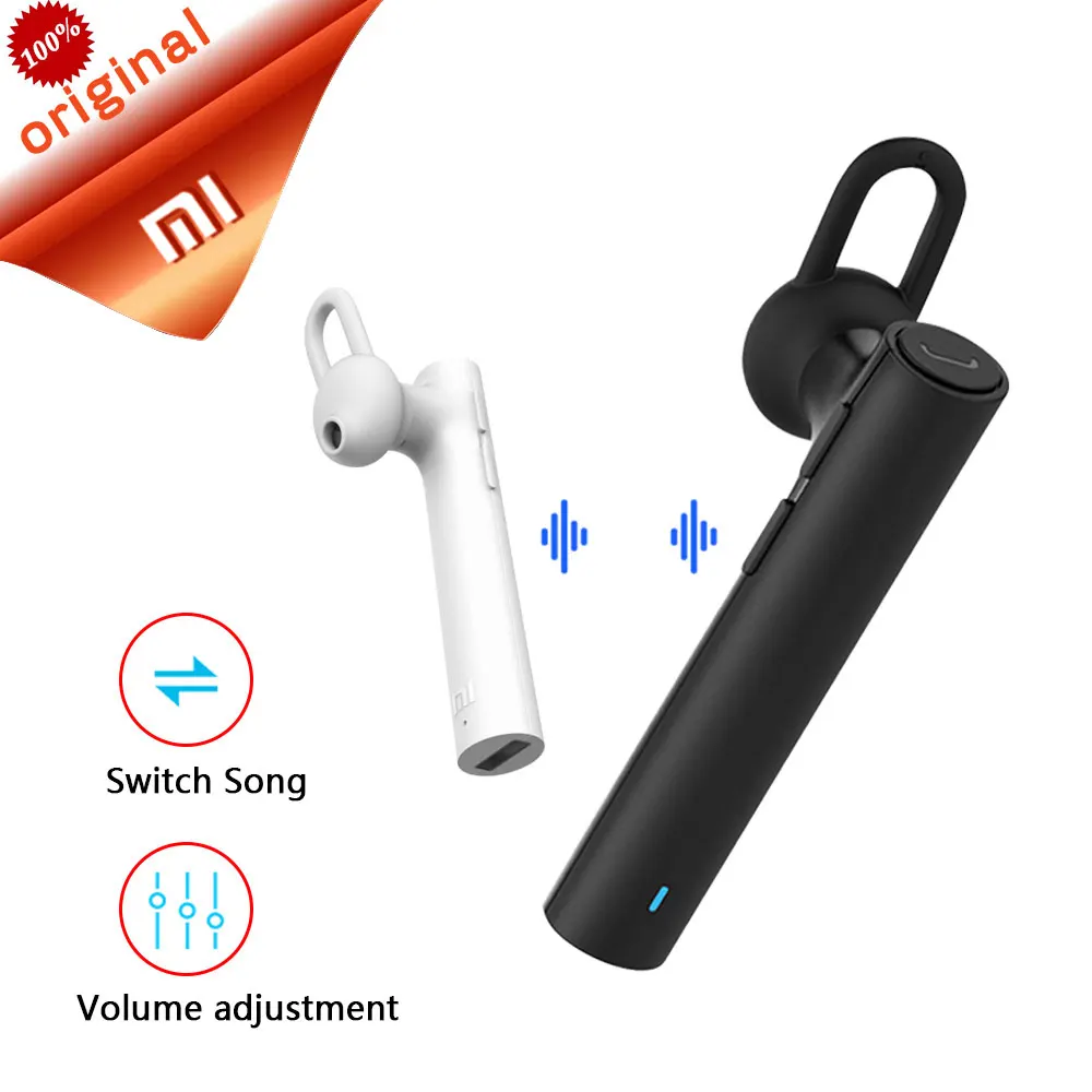 Оригинальные Xiaomi Bluetooth наушники Молодежная версия наушники Handfree гарнитура с микрофоном мини наушники Xiaomi беспроводные наушники