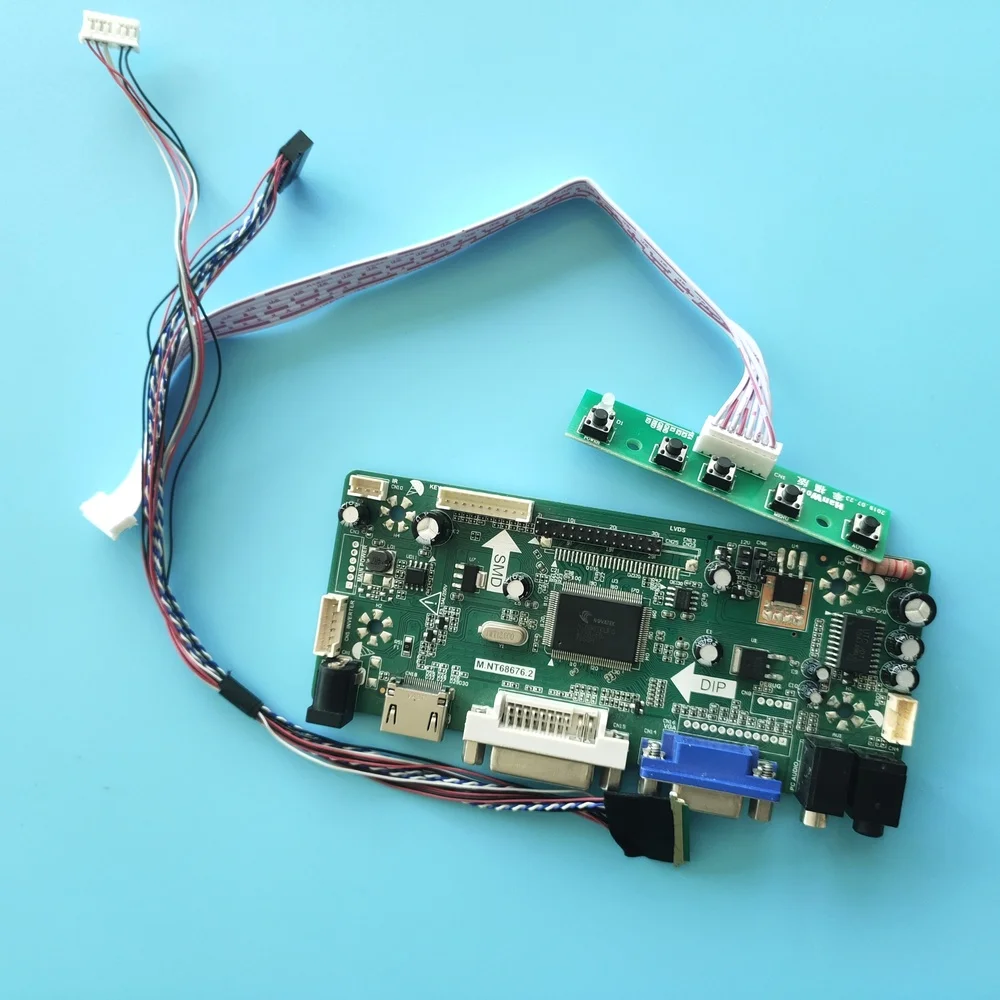 

Набор для LP133WH1-TLA2 40pin LVDS VGA экран HDMI DVI светодиодный LCD 13,3 "плата контроллера 1366X768 панель монитора M.NT68676