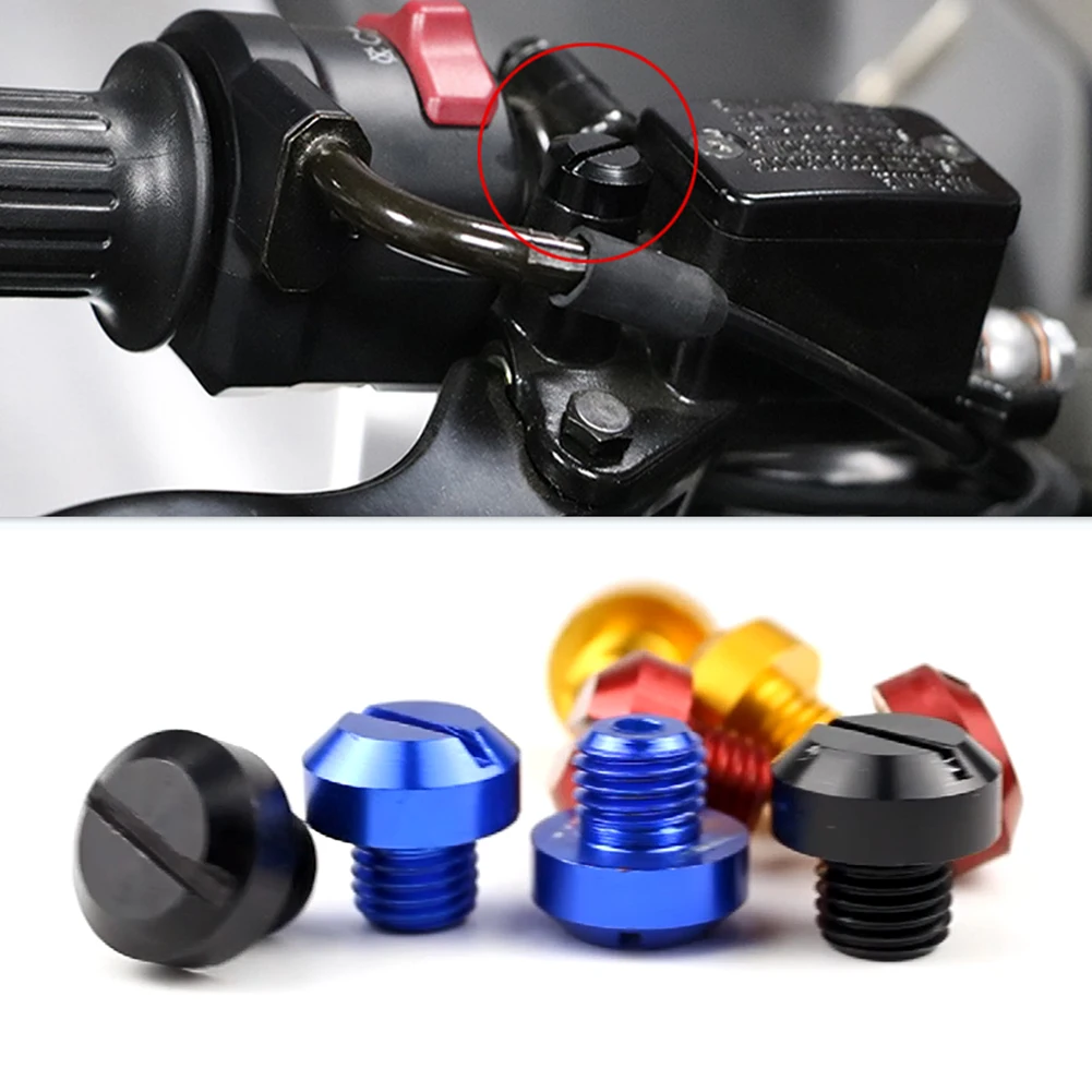 

1Pair Aluminum Screws M10X1.25 Mirror Hole Plugs Bolts for Honda Yamaha Suzuki Kawasaki KTM Motor Accessories