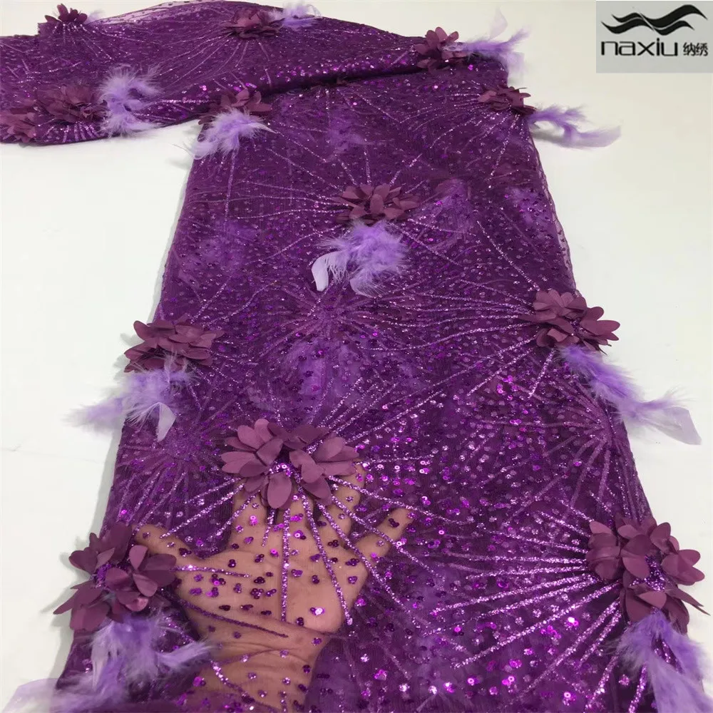 

Madison, французская кружевная ткань 2021, высококачественное кружево с блестками, африканская нигерийская вышивка, тюль, кружевная ткань для св...