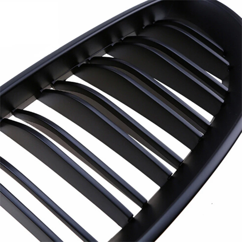 Пара черный глянец автомобиля спереди Спорт почек решетки гриль для BMW 5 серии M5