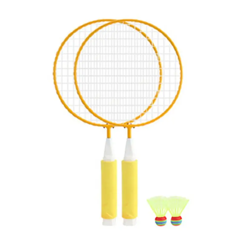 

1Pair Kids Children Badminton Racket + 2Pcs Badmintons Set Outdoor Fitness Toy