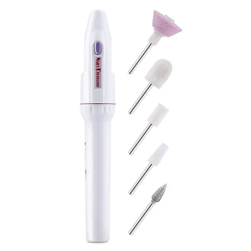 

Electric Nail Drill Manicure Pedicure Care Set Mini Nail Kit System for Buffing