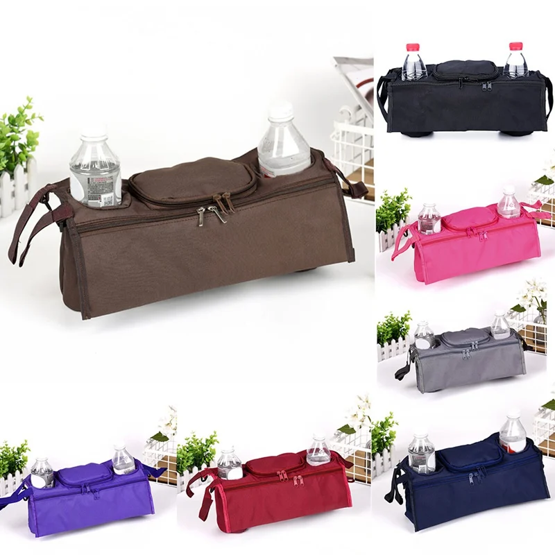 Для хранения детской коляски сумка из узорчатой ткани чашки бутылочка для