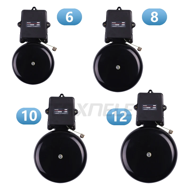 Электрический звонок 220 В Заводская школьная кольцо времени колокол углубление