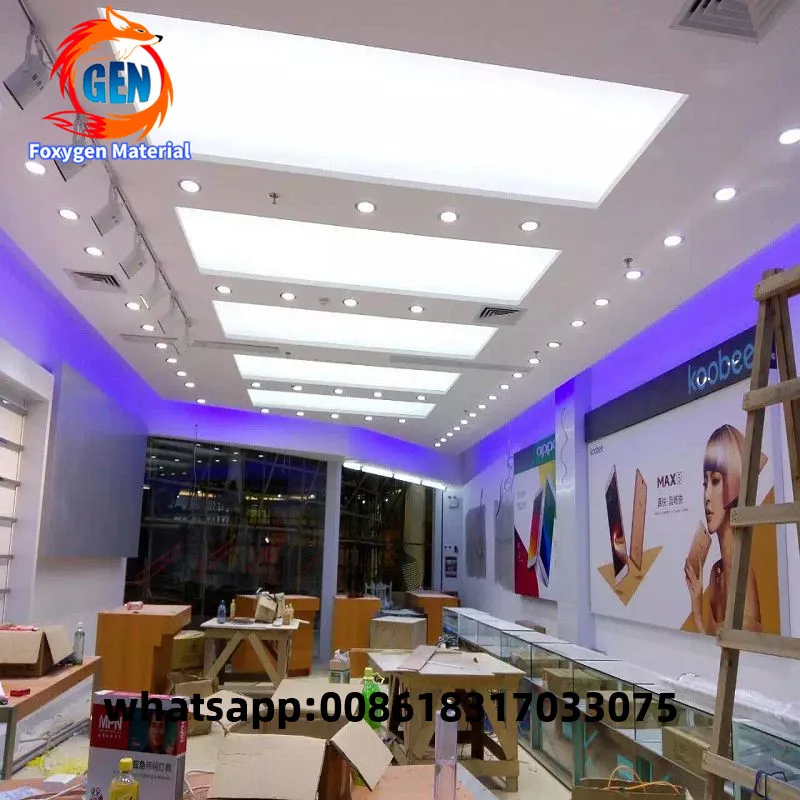 Декоративная стрейчевая потолочная пленка из ПВХ лампа цена на потолок|ceiling