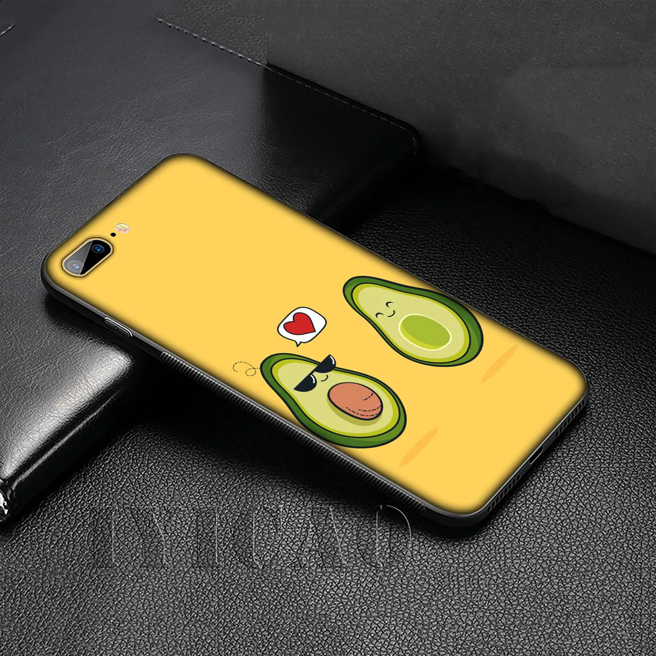 IYICAO милый рисунок авокадо черный мягкий силиконовый чехол для huawei P30 P20 Pro P10 P9 Lite