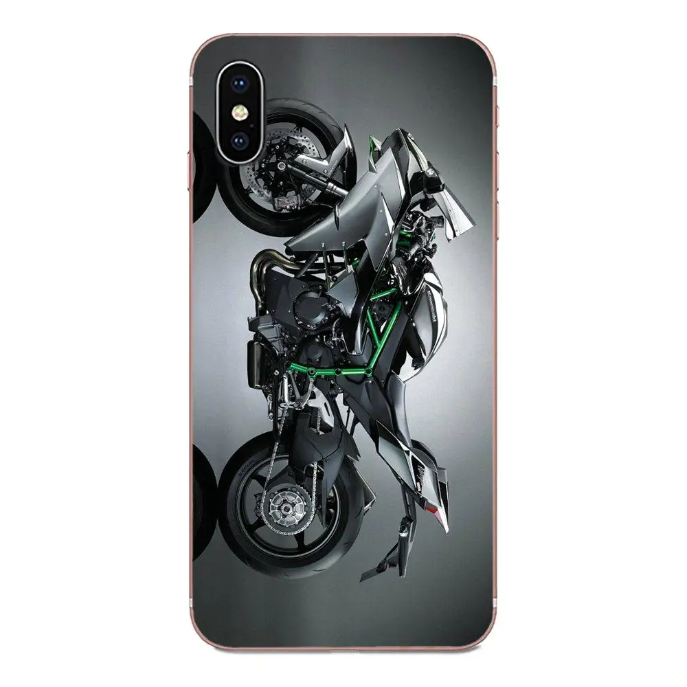 Мягкий мобильный телефон Kawasaki ниндзя Zx R спортивный мотоцикл для Apple iPhone 11 Pro X XS Max