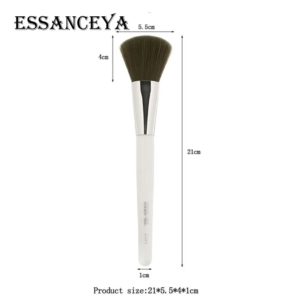 ESSANCEYA, 1 шт., угловая кисть для румян, натуральная мягкая гибкая щетина, Кисть для макияжа, румяна, румяна, кисти для бровей - Handle Color: 5386