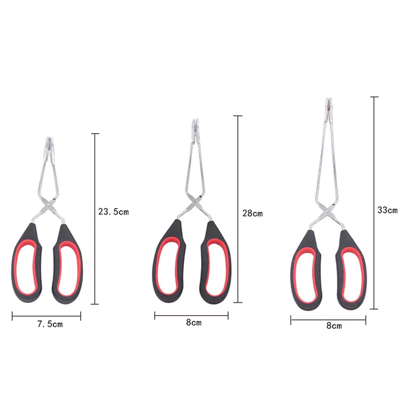 

BBQ Tools Barbecue Scissor Tongs Grilled Food Tong Long Handle Scissor BBQ Bread Roast Clip Kitchen Baking Tongs BBQ Accessories